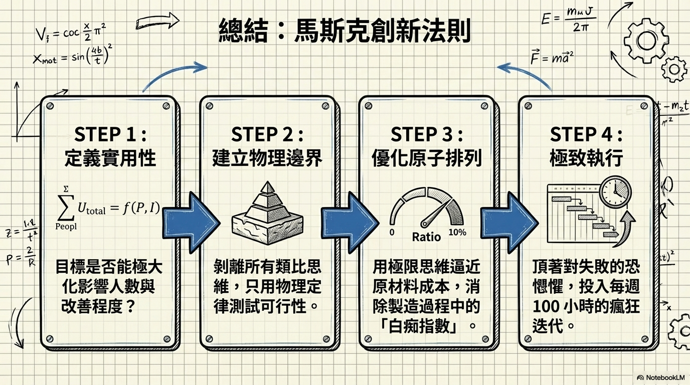 馬斯克創新法則總結